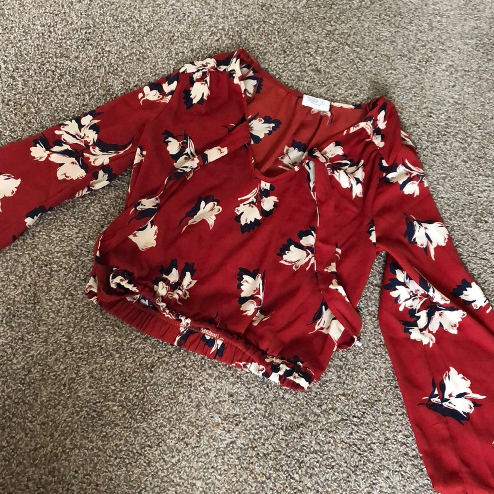 Cute Floral Top